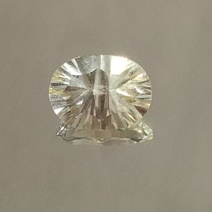 Loose yellow labradorite gemstone